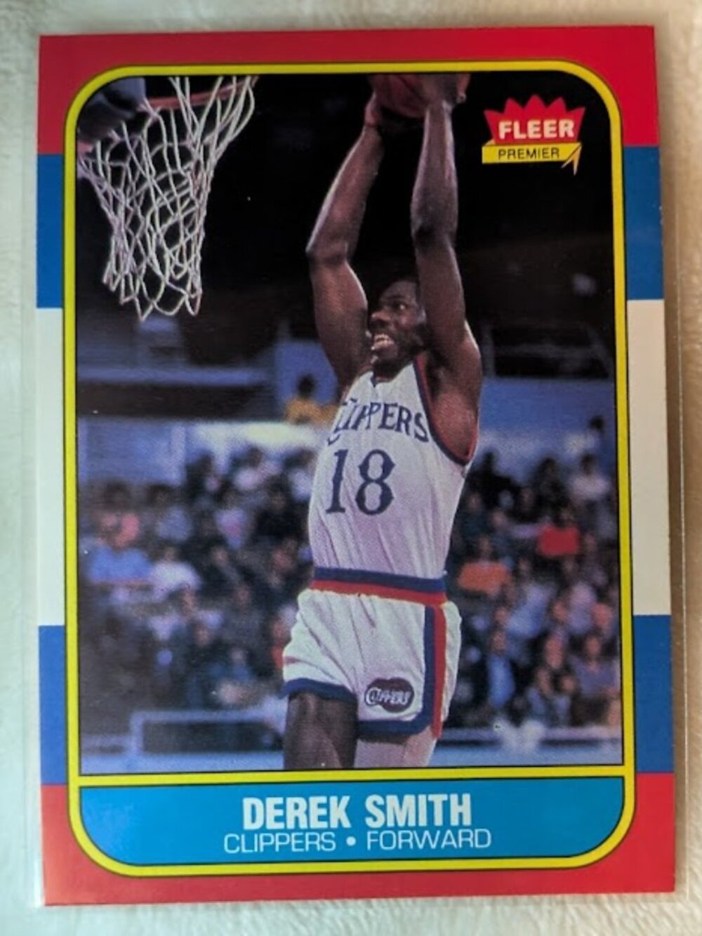 1986 Fleer DEREK SMITH #103